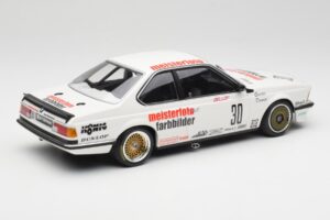 BMW 635CSi E24 Team Schnitzer Eterna #30 S. Bellof / S. Danner ETCC 1984 Minichamps 1:18 155832530 Metal - imagem 2 de 6