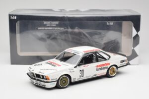 BMW 635CSi E24 Team Schnitzer Eterna #30 S. Bellof / S. Danner ETCC 1984 Minichamps 1:18 155832530 Metal - imagem 6 de 6