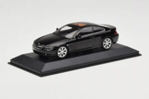 BMW 645i E63 Preto Minichamps 1:43 80420393306 Metal - imagem 3 de 5
