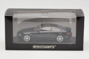 BMW 645i E63 Preto Minichamps 1:43 80420393306 Metal - imagem 5 de 5