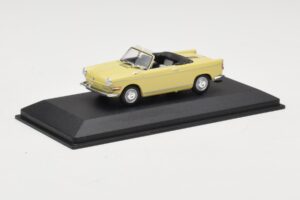 BMW 700 Cabriolet Amarelo Minichamps 1:43 BMW002 Metal - imagem 2 de 4