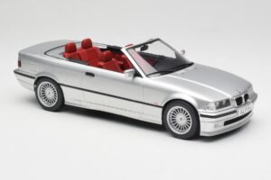 BMW Alpina B3 E36 3.2 Cabriolet Arctic Silver MCG 1:18 MCG18322 Metal - imagem 6 de 8