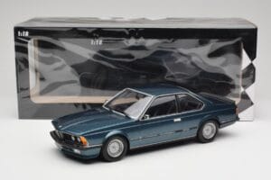 BMW 635 CSi E24 Petrol Blue Metallic Minichamps 1:18 155028108 Metal - imagem 6 de 6