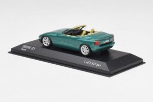 BMW Z1 E30 Verde British Racing Minichamps 1:43 400020100 Metal - imagem 3 de 4