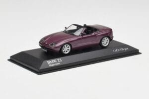 BMW Z1 E30 Roxo Metálico Minichamps 1:43 400020101 Metal - imagem 2 de 5