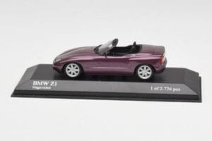 BMW Z1 E30 Roxo Metálico Minichamps 1:43 400020101 Metal
