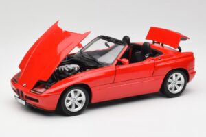 BMW Z1 E30 Vermelho Minichamps 1:18 183020106 Metal - imagem 2 de 8