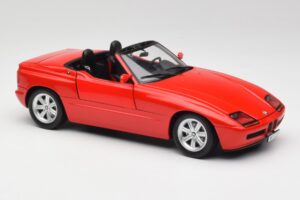 BMW Z1 E30 Vermelho Minichamps 1:18 183020106 Metal - imagem 6 de 8