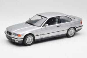 BMW 3 Series E36 Coupe Prata UT Models 1:18 180023321 Metal