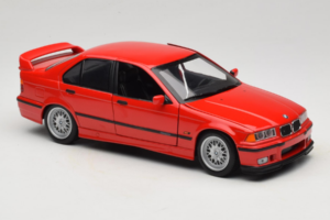 BMW 318is E36 Hellrot UT Models 1:18 180024302-R1 Metal - imagem 6 de 8
