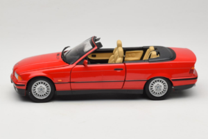 BMW 3 Series E36 Cabriolet Vermelho UT Models 1:18 BMW005 Metal - imagem 4 de 8