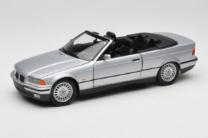 BMW 3 Series E36 Cabriolet Prata UT Models 1:18 BMW008 Metal