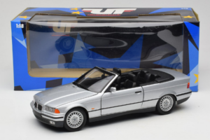 BMW 3 Series E36 Cabriolet Prata UT Models 1:18 BMW008 Metal - imagem 8 de 8