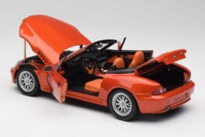 BMW Z3 E36 2.8 Phoenix Laranja UT Models 1:18 20442 Metal - imagem 5 de 8