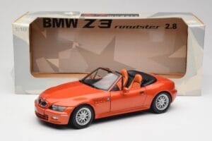 BMW Z3 E36 2.8 Phoenix Laranja UT Models 1:18 20442 Metal - imagem 8 de 8