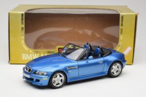 BMW Z3 E36 M Roadster Estoril Blue Bburago 1:18 3349-M1 Metal - imagem 8 de 8