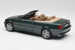BMW 3 E46 Cabriolet Verde Kyosho 1:18 80430009757 Metal - imagem 7 de 8
