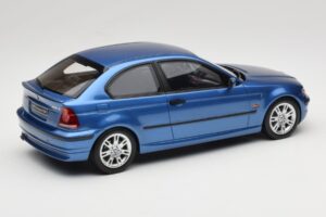 BMW 318ti E46 Compact Estoril Blue Otto 1:18 OT462 Resina - imagem 2 de 6