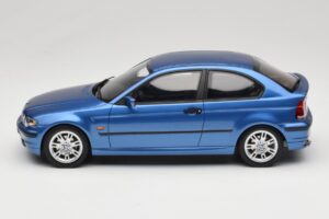 BMW 318ti E46 Compact Estoril Blue Otto 1:18 OT462 Resina - imagem 3 de 6