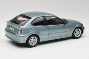 BMW 325Ti E46 Compact Azul Claro Metálico Kyosho 1:18 80430024439 Metal - imagem 3 de 8