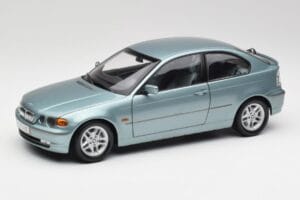 BMW 325Ti E46 Compact Azul Claro Metálico Kyosho 1:18 80430024439 Metal