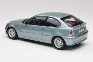BMW 325Ti E46 Compact Azul Claro Metálico Kyosho 1:18 80430024439 Metal - imagem 7 de 8