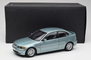 BMW 325Ti E46 Compact Azul Claro Metálico Kyosho 1:18 80430024439 Metal - imagem 8 de 8