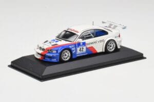 BMW M3 GTR E46 #42 J. Muller / D. Muller / H-J. Stuck / P. Lamy 24 Hours Nurburgring Winner 2004 Minichamps 1:43 444042342 Me - imagem 2 de 4