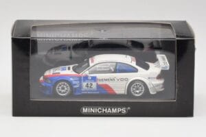 BMW M3 GTR E46 #42 J. Muller / D. Muller / H-J. Stuck / P. Lamy 24 Hours Nurburgring Winner 2004 Minichamps 1:43 444042342 Me - imagem 4 de 4