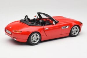 BMW Z8 E52 Vermelho Bburago 1:18 Z8001 Metal - imagem 3 de 8