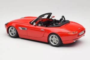 BMW Z8 E52 Vermelho Bburago 1:18 Z8001 Metal - imagem 7 de 8