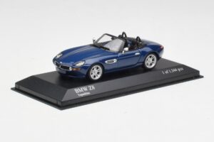 BMW Z8 E52 Topázio Azul Minichamps 1:43 431028740 Metal - imagem 2 de 5