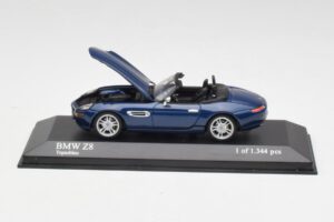 BMW Z8 E52 Topázio Azul Minichamps 1:43 431028740 Metal - imagem 4 de 5
