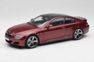 BMW M6 E63 Vermelho Kyosho 1:18 80430398134 Metal