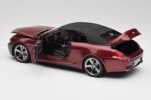 BMW M6 E64 Cabriolet Vermelho Kyosho 1:18 80430417423 Metal - imagem 5 de 8