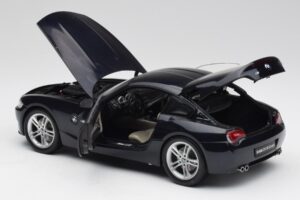 BMW Z4 E86 M Coupé Preto Kyosho 1:18 08583BK Metal - imagem 5 de 8
