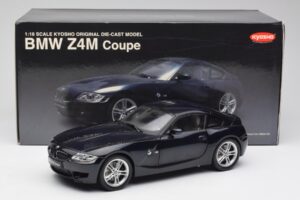 BMW Z4 E86 M Coupé Preto Kyosho 1:18 08583BK Metal - imagem 8 de 8