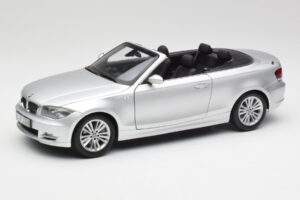 BMW 135i E88 Cabriolet Titan Prata Kyosho 1:18 80430427021 Metal