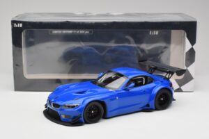 BMW Z4 E89 GT3 Le Mans Azul Minichamps 1:18 151122302 Metal - imagem 6 de 6