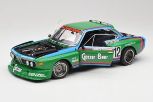 BMW 3.5 CSL E9 Gruppe 5 #12 H. Quester / G. Nilsson Zeltweg Winner 1976 Minichamps 1:18 180762012 Metal - imagem 2 de 8