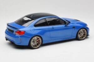 BMW M2 F87 CS Misano Azul & Rodas Douradas Minichamps 1:18 155021027 Metal - imagem 2 de 6