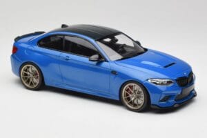 BMW M2 F87 CS Misano Azul & Rodas Douradas Minichamps 1:18 155021027 Metal - imagem 4 de 6