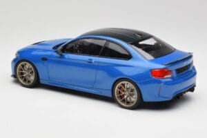BMW M2 F87 CS Misano Azul & Rodas Douradas Minichamps 1:18 155021027 Metal - imagem 5 de 6