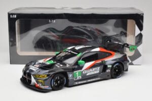 BMW M4 G82 GT3 GTD Paul Miller Racing #1 B. Sellers / M. Snow 12 Hours of Sebring IMSA 2022 Minichamps 1:18 155222001 Metal - imagem 6 de 6