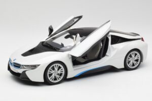 BMW i8 Crystal Branco Paragon 1:18 80432336841 Metal - imagem 2 de 8