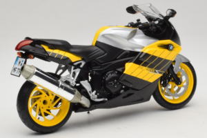 BMW K1200S Amarelo Preto Minichamps 1:10 80430309224 Metal - imagem 3 de 8