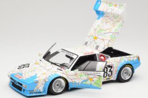 BMW M1 #83 D. Quester / D. Pironi / M. Mignot 24 Hours of Le Mans 1980 Minichamps 1:18 80430137893 Metal - imagem 2 de 8