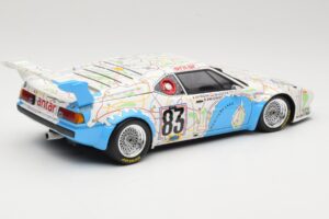 BMW M1 #83 D. Quester / D. Pironi / M. Mignot 24 Hours of Le Mans 1980 Minichamps 1:18 80430137893 Metal - imagem 3 de 8