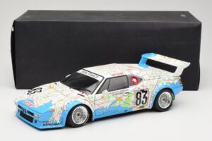 BMW M1 #83 D. Quester / D. Pironi / M. Mignot 24 Hours of Le Mans 1980 Minichamps 1:18 80430137893 Metal - imagem 8 de 8