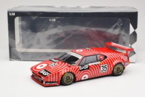 BMW M1 BASF GS Sport #35 H-J. Stuck / H. Heyer 6 Hours of Silverstone 1981 Minichamps 1:18 155812935 Metal - imagem 6 de 6